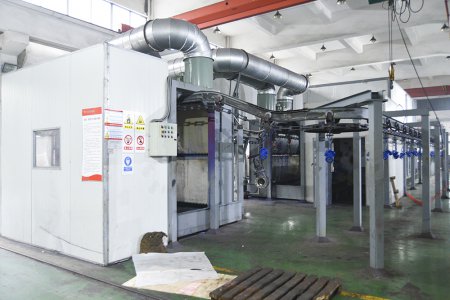 閥門噴漆流水線設(shè)備 自動噴漆節(jié)約人力