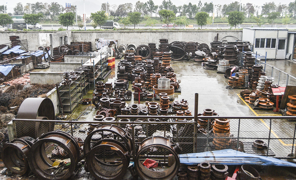 蝶閥可以做成很大口徑的閥門(mén)