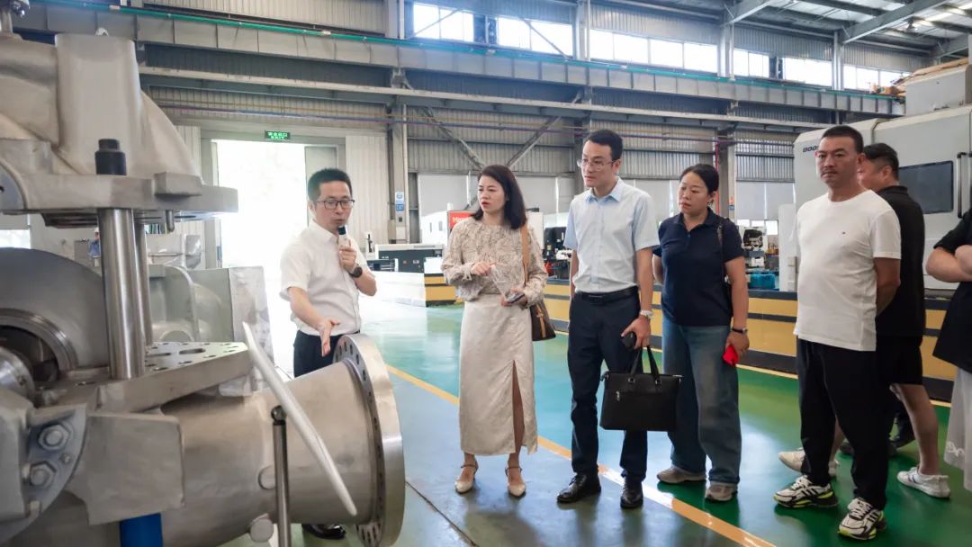 青田縣泵閥研學班到瑞安嘉利特荏原泵業(yè)學習交流